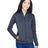 Devon & Jones Ladies' Newbury Colorblock Mélange Fleece Full-Zip Devon & Jones