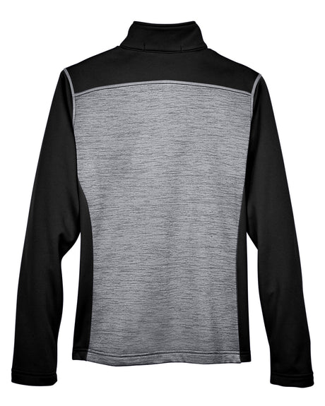 Devon & Jones Ladies' Newbury Colorblock Mélange Fleece Full-Zip Devon & Jones
