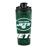 New York Jets Ice Shaker 26oz Stainless Steel Fan Gear NFL New York Jets
