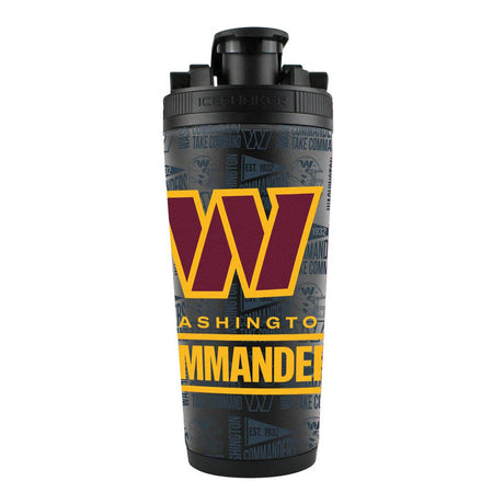 Washington Commanders Ice Shaker 26oz Stainless Steel Fan Gear NFL Washington Commanders