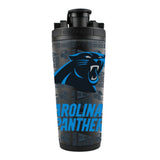 Carolina Panthers Ice Shaker 26oz Stainless Steel Fan Gear NFL Carolina Panthers