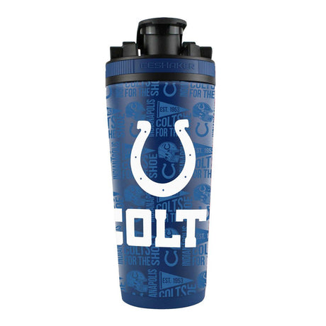 Indianapolis Colts Ice Shaker 26oz Stainless Steel Fan Gear NFL Indianapolis Colts