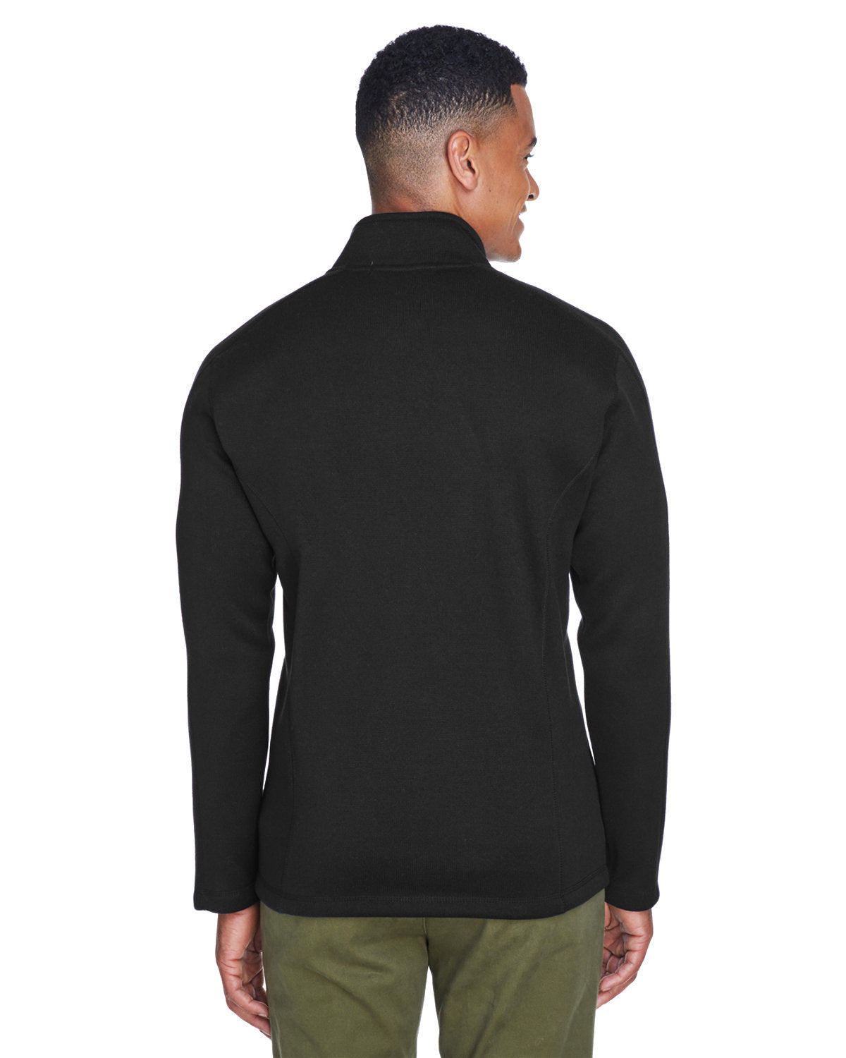 Devon & Jones Men's Bristol Full-Zip Sweater Fleece Jacket Devon & Jones