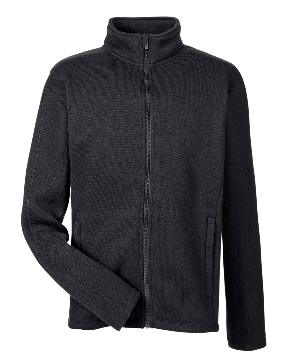 Devon & Jones Men's Bristol Full-Zip Sweater Fleece Jacket Devon & Jones