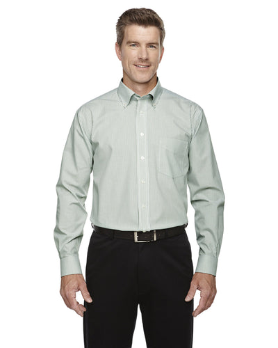 Devon & Jones Men's Crown Woven Collection™ Banker Stripe