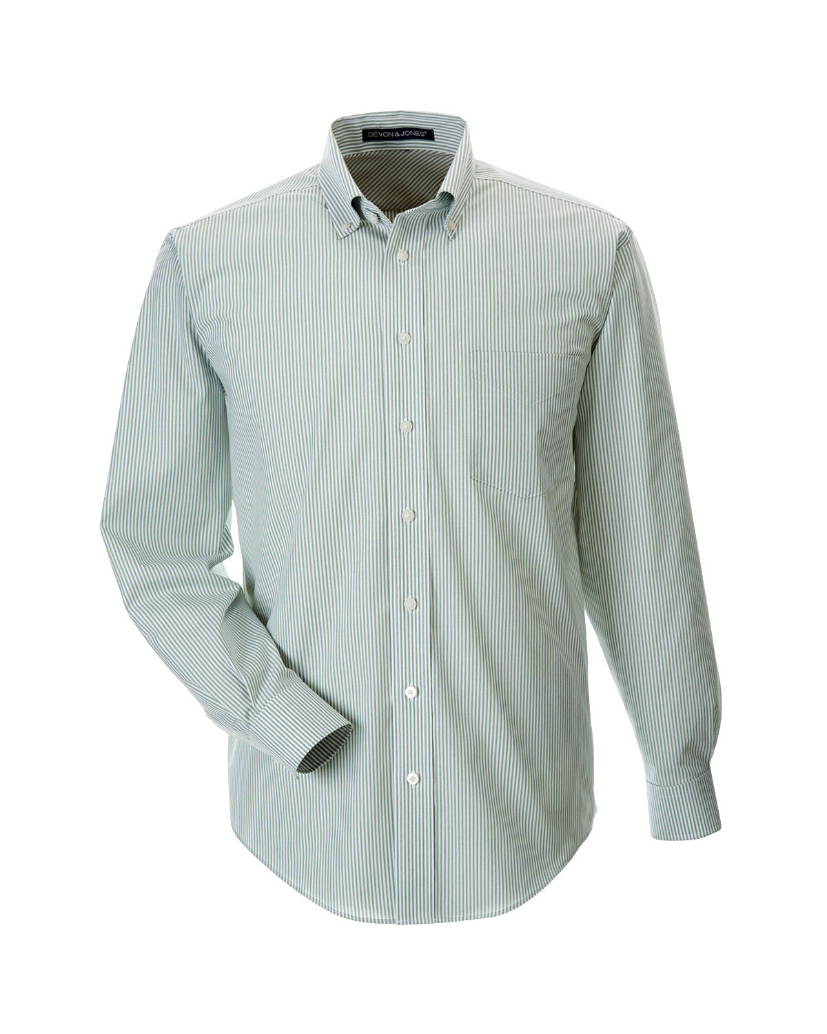 Devon & Jones Men's Crown Woven Collection™ Banker Stripe Devon & Jones
