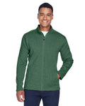 Devon & Jones Men's Bristol Full-Zip Sweater Fleece Jacket Devon & Jones