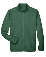 Devon & Jones Men's Bristol Full-Zip Sweater Fleece Jacket Devon & Jones