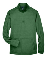 Devon & Jones Men's Newbury Mélange Fleece Quarter-Zip Devon & Jones