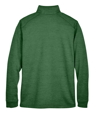 Devon & Jones Men's Newbury Mélange Fleece Quarter-Zip