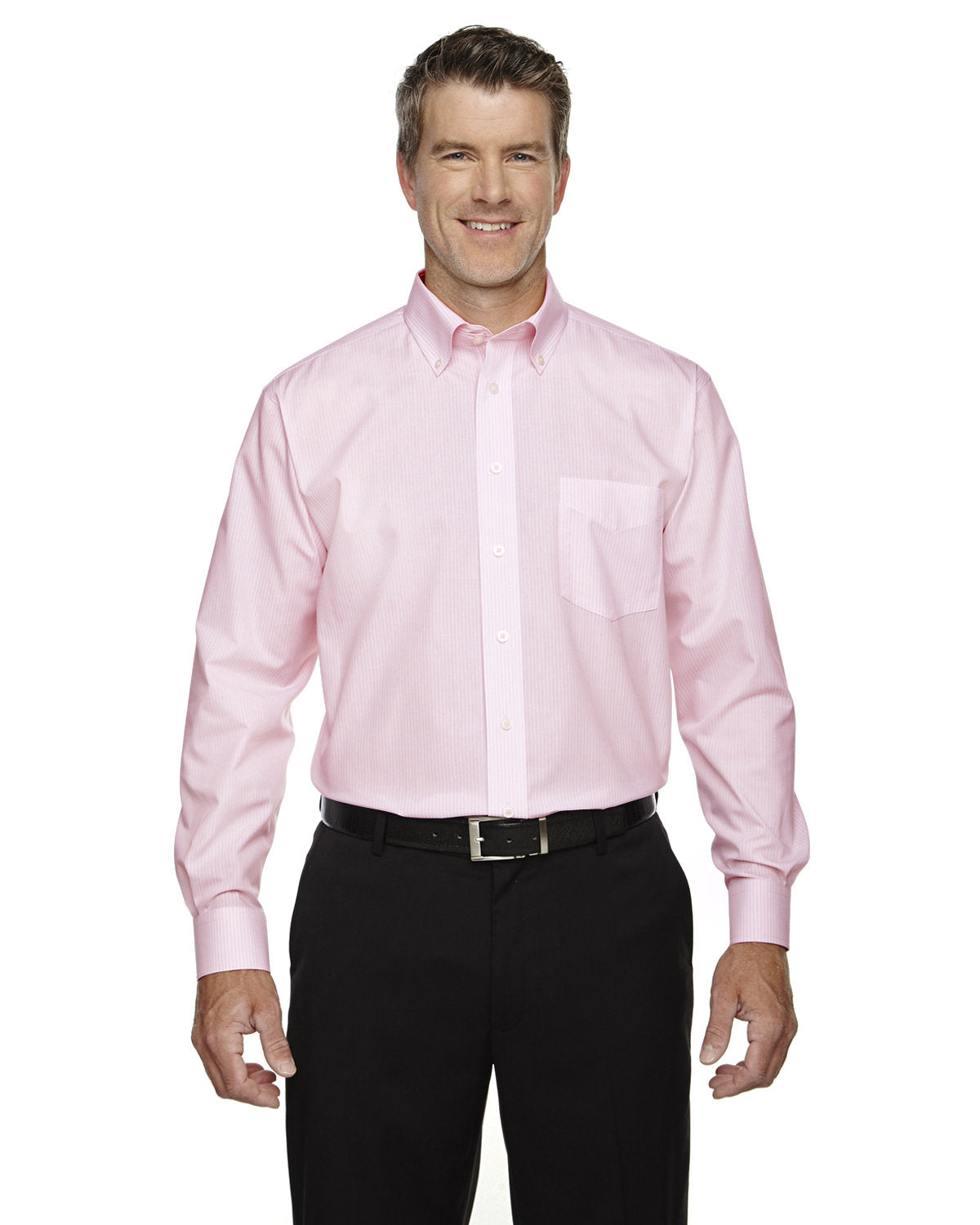 Devon & Jones Men's Crown Woven Collection™ Banker Stripe Devon & Jones