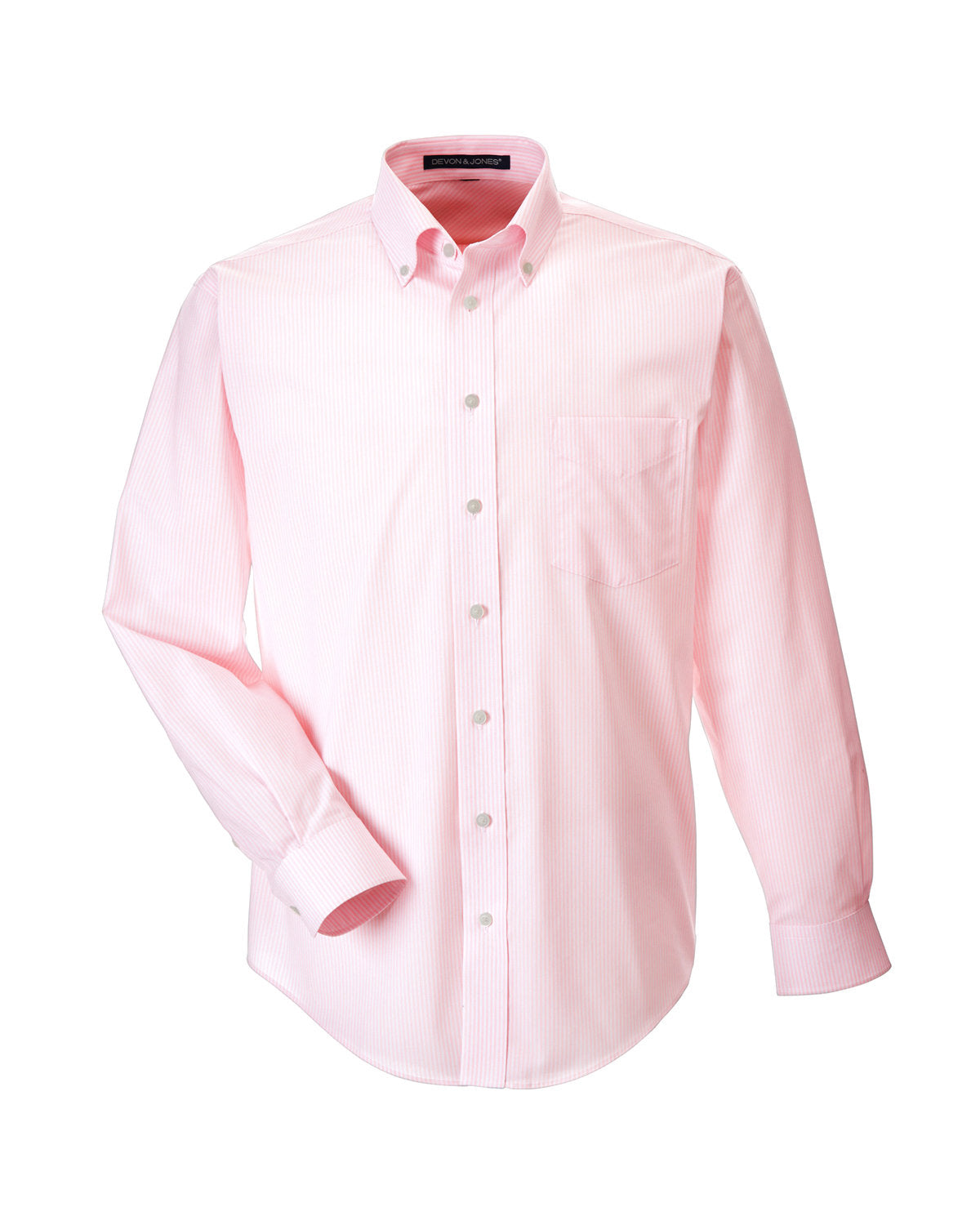 Devon & Jones Men's Crown Woven Collection™ Banker Stripe Devon & Jones