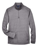 Devon & Jones Men's Newbury Mélange Fleece Quarter-Zip Devon & Jones