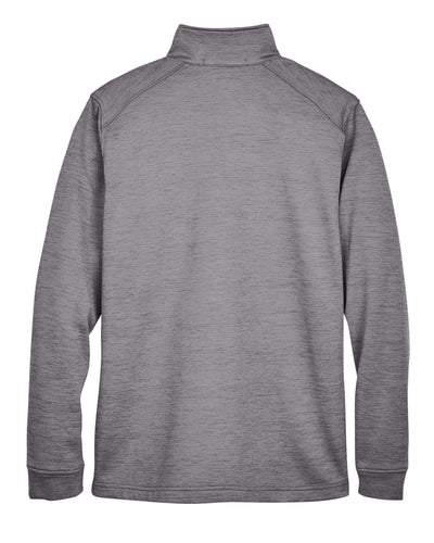 Devon & Jones Men's Newbury Mélange Fleece Quarter-Zip