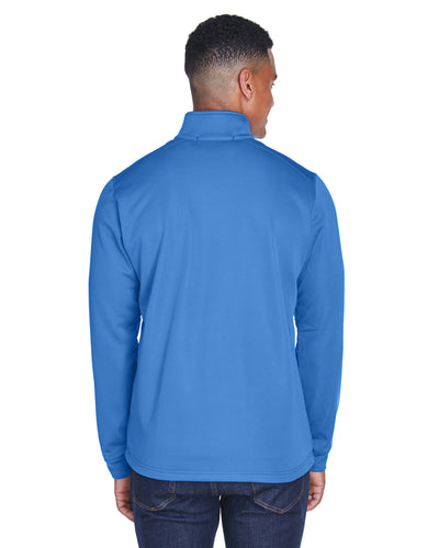 Devon & Jones Men's Newbury Colorblock Mélange Fleece Full-Zip