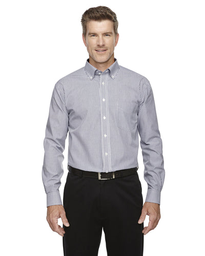 Devon & Jones Men's Crown Woven Collection™ Banker Stripe