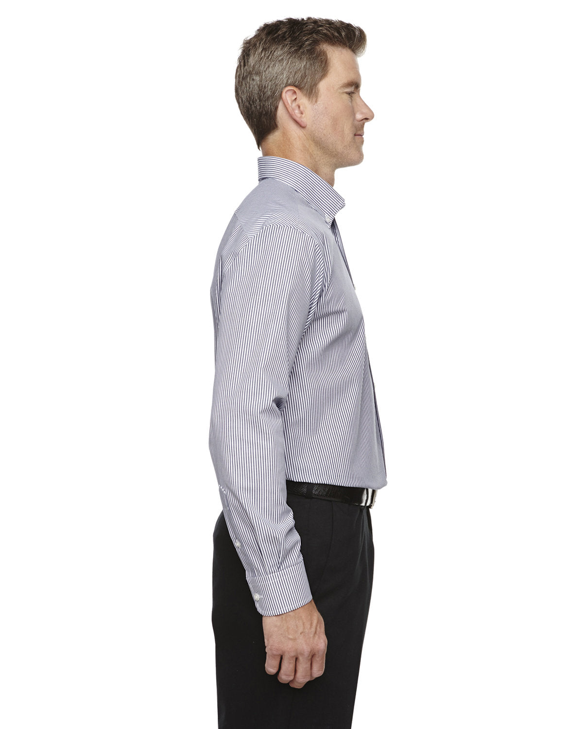 Devon & Jones Men's Crown Woven Collection™ Banker Stripe Devon & Jones