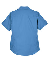 Devon & Jones Ladies' Crown Woven Collection™ Solid Broadcloth Short-Sleeve Shirt Devon & Jones