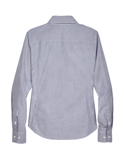 Devon & Jones Ladies' Crown Woven Collection™ Banker Stripe