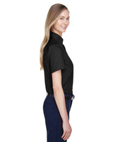 Devon & Jones Ladies' Crown Woven Collection™ Solid Broadcloth Short-Sleeve Shirt Devon & Jones