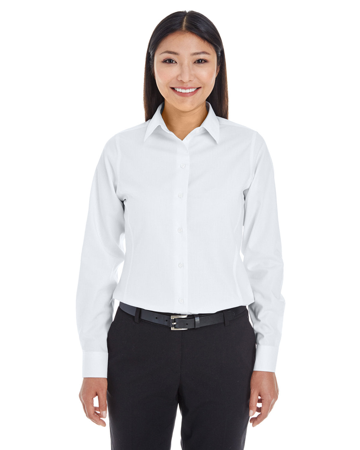 Devon & Jones Ladies' Crown Woven Collection™ Royal Dobby Shirt Devon & Jones
