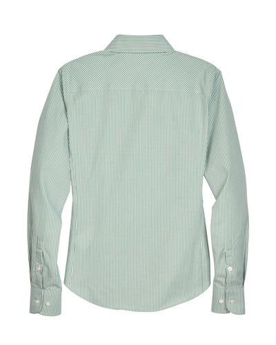 Devon & Jones Ladies' Crown Woven Collection™ Banker Stripe