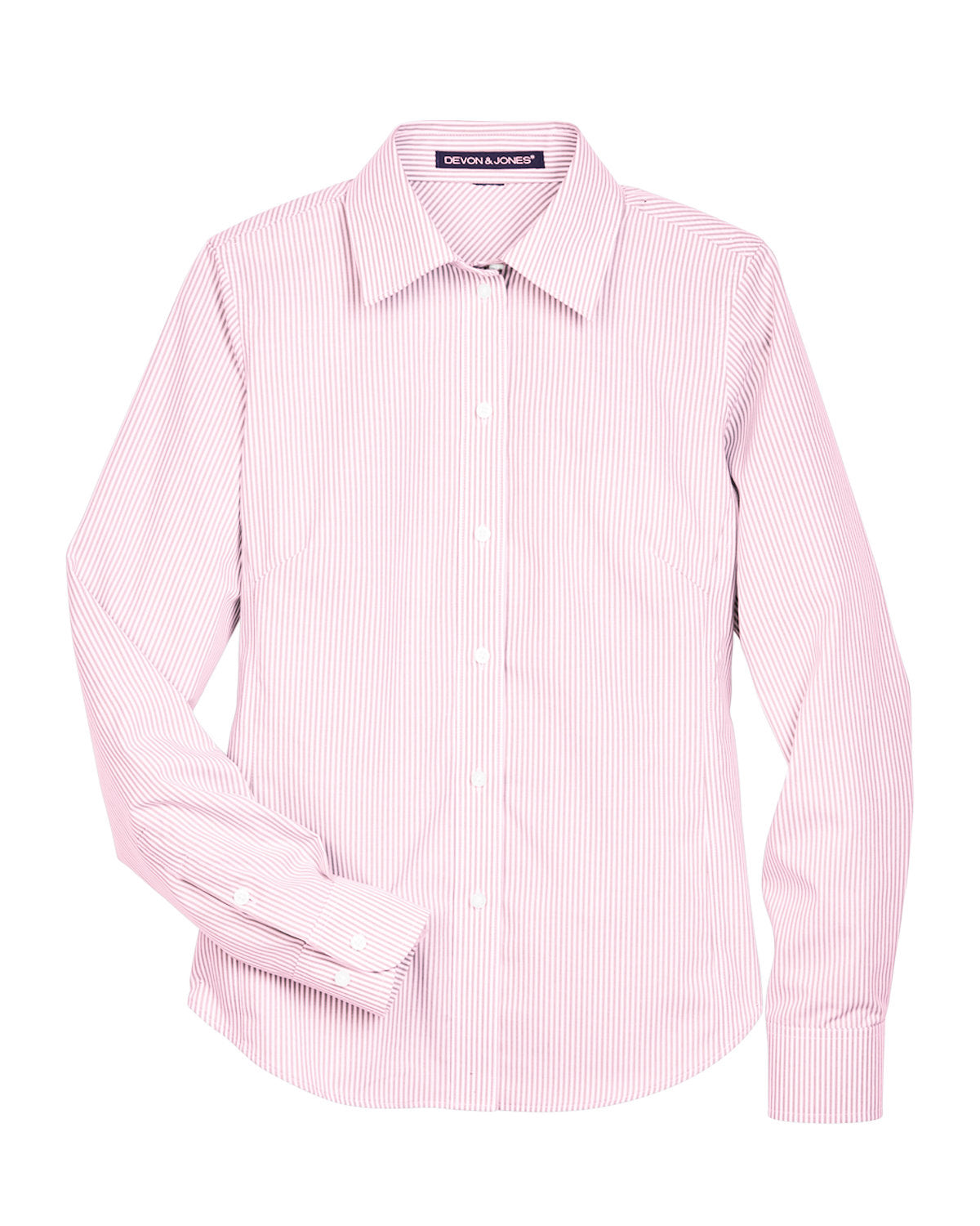Devon & Jones Ladies' Crown Woven Collection™ Banker Stripe Devon & Jones