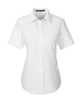 Devon & Jones Ladies' Crown Woven Collection™ Solid Broadcloth Short-Sleeve Shirt Devon & Jones