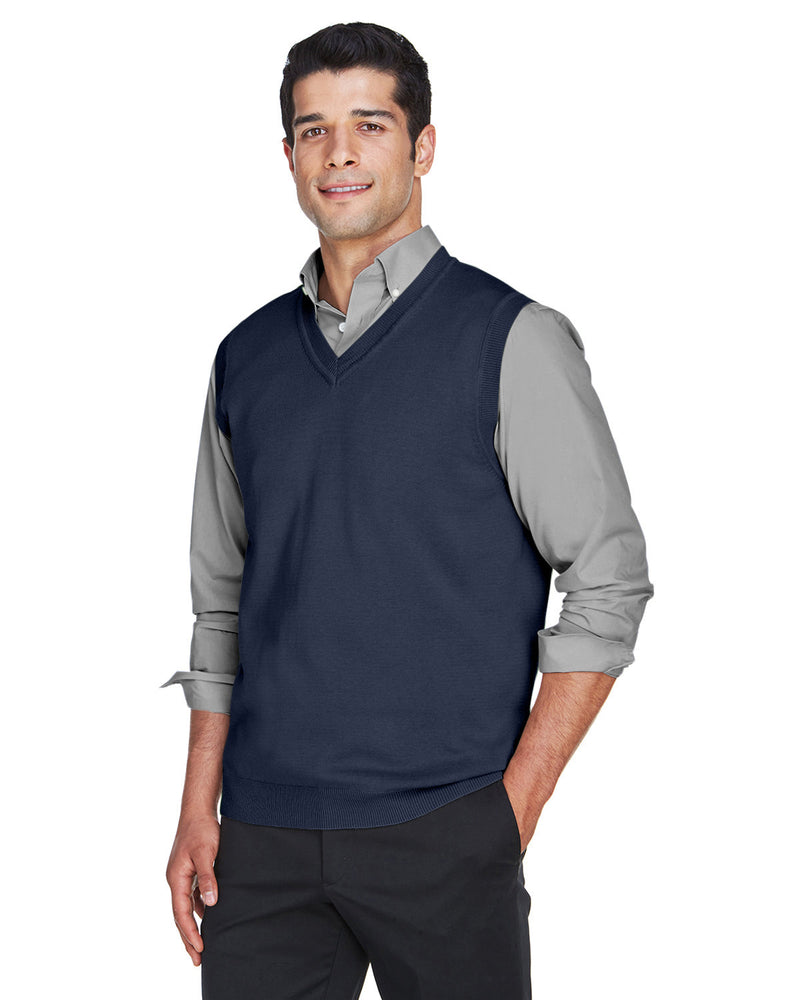 Devon & Jones Adult V-Neck Vest