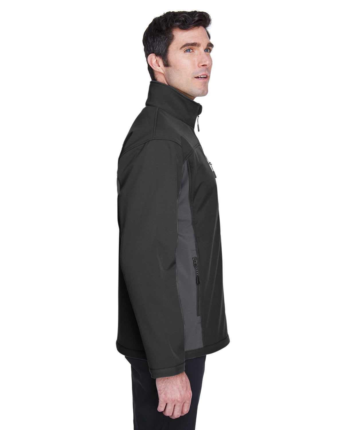 Devon & Jones Men's Soft Shell Colorblock Jacket Devon & Jones