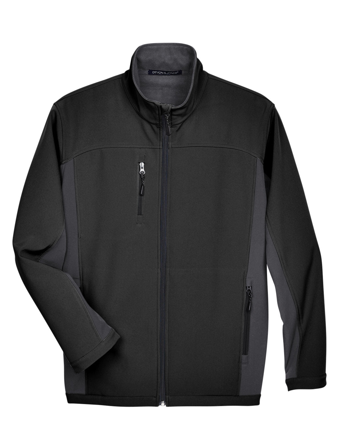 Devon & Jones Men's Soft Shell Colorblock Jacket Devon & Jones