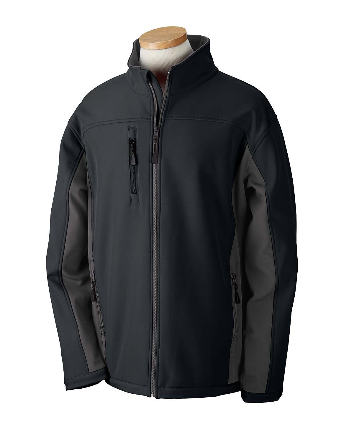 Devon & Jones Men's Soft Shell Colorblock Jacket Devon & Jones