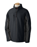 Devon & Jones Men's Soft Shell Colorblock Jacket Devon & Jones