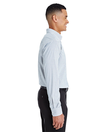 Devon & Jones CrownLux Performance™ Men's Micro Windowpane Shirt