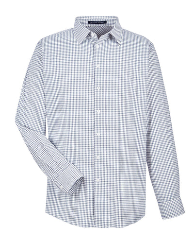 Devon & Jones CrownLux Performance™ Men's Micro Windowpane Shirt