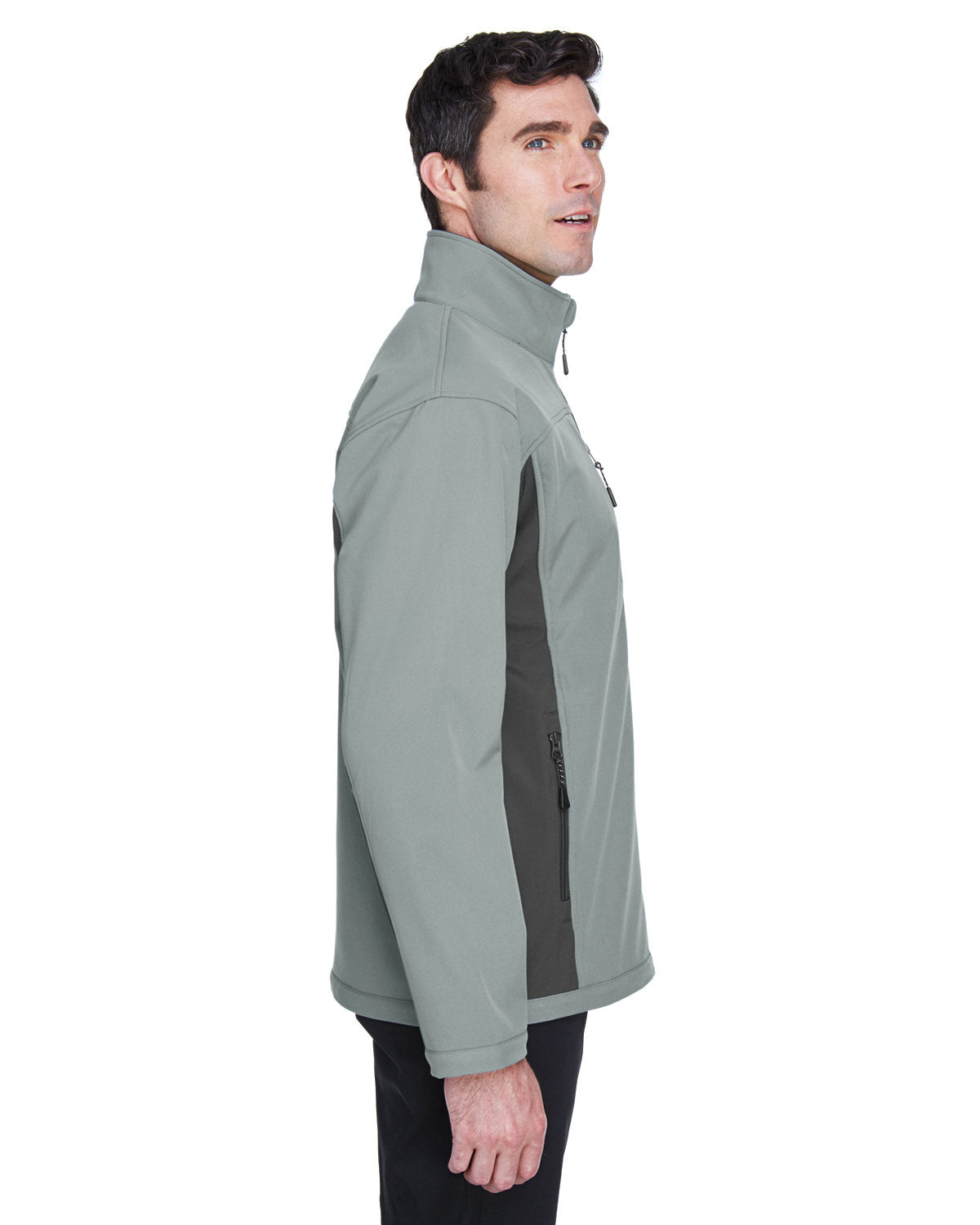 Devon & Jones Men's Soft Shell Colorblock Jacket Devon & Jones