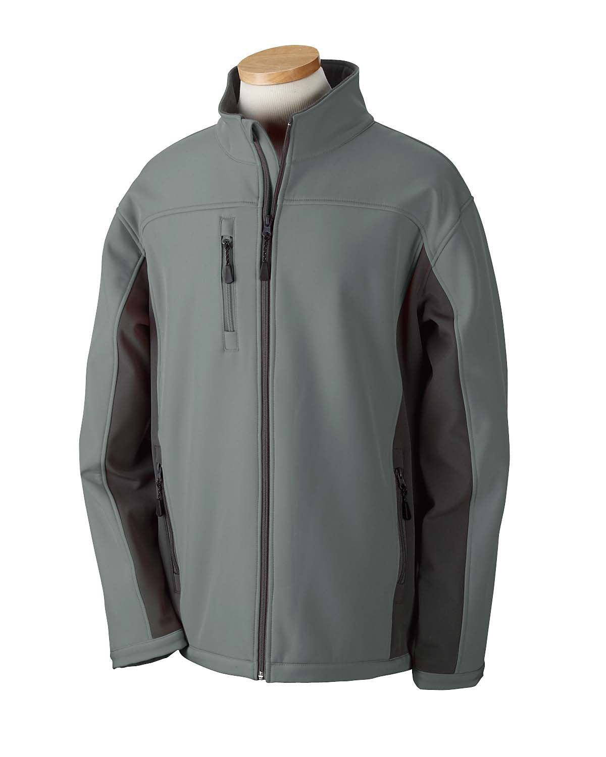 Devon & Jones Men's Soft Shell Colorblock Jacket Devon & Jones