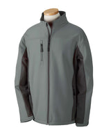 Devon & Jones Men's Soft Shell Colorblock Jacket Devon & Jones
