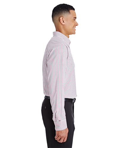 Devon & Jones CrownLux Performance™ Men's Micro Windowpane Shirt