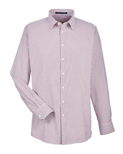 Devon & Jones CrownLux Performance™ Men's Micro Windowpane Shirt