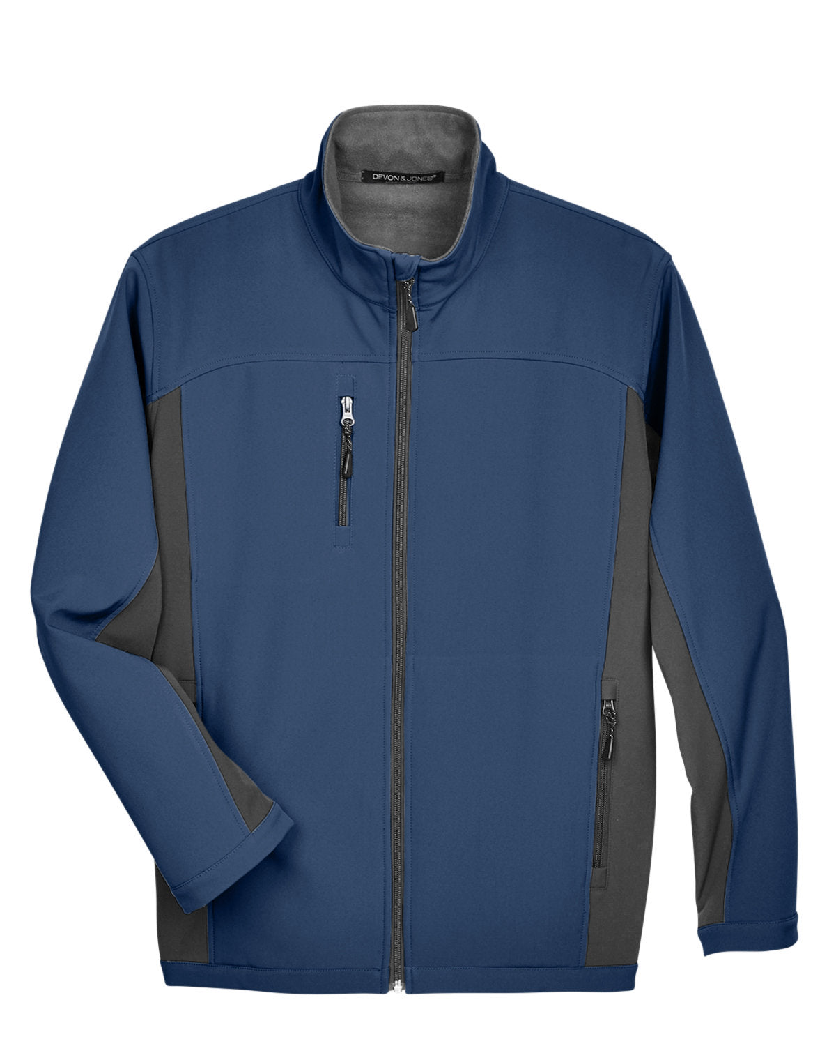 Devon & Jones Men's Soft Shell Colorblock Jacket Devon & Jones