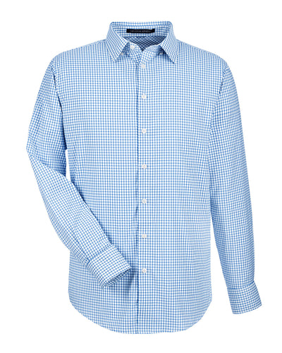 Devon & Jones CrownLux Performance™ Men's Micro Windowpane Shirt