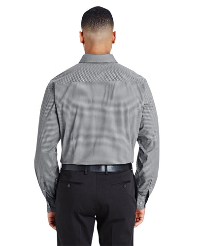 Devon & Jones CrownLux Performance™ Men's Tonal Mini Check Shirt