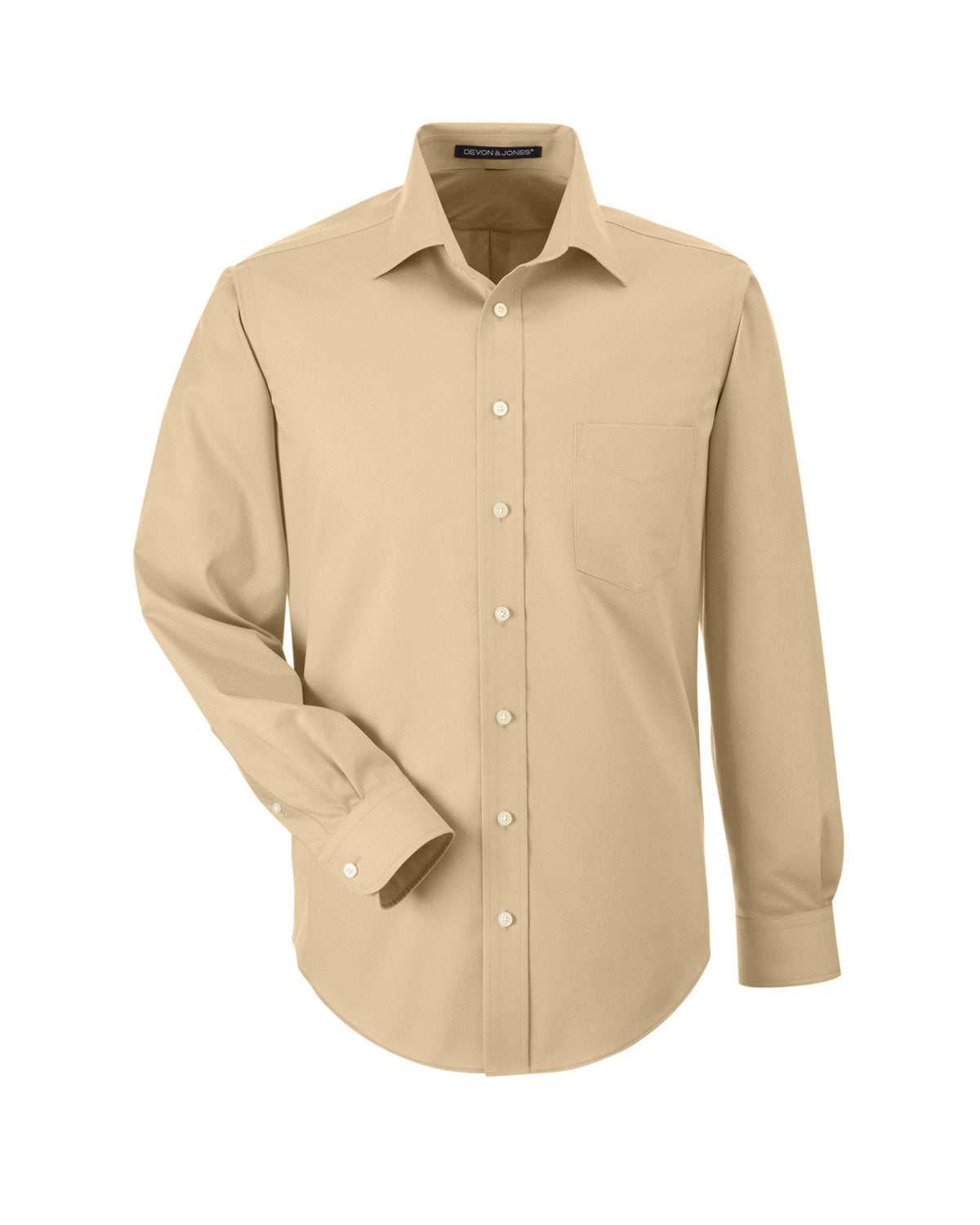 Devon & Jones Men's Crown Woven Collection™ Solid Stretch Twill Devon & Jones