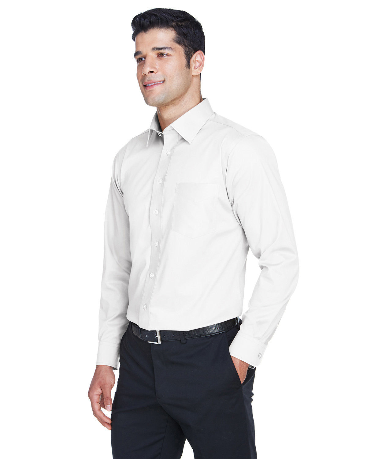 Devon & Jones Men's Crown Woven Collection™ Solid Stretch Twill Devon & Jones
