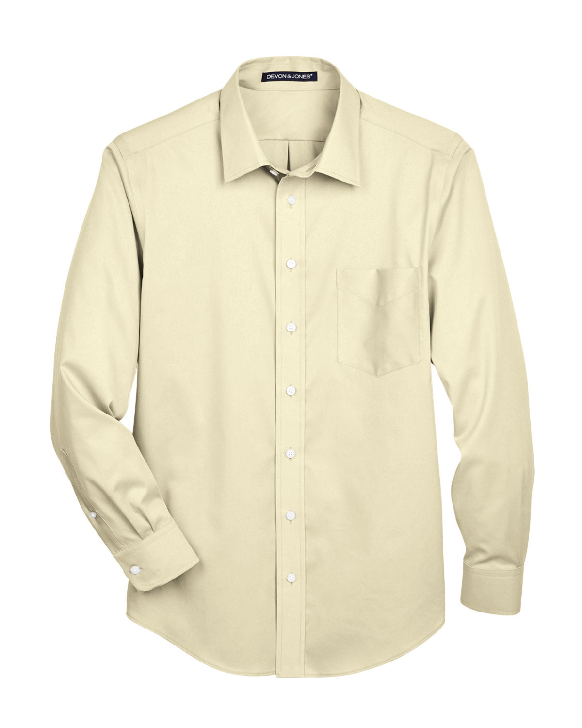 Devon & Jones Men's Crown Woven Collection™ Solid Stretch Twill Devon & Jones