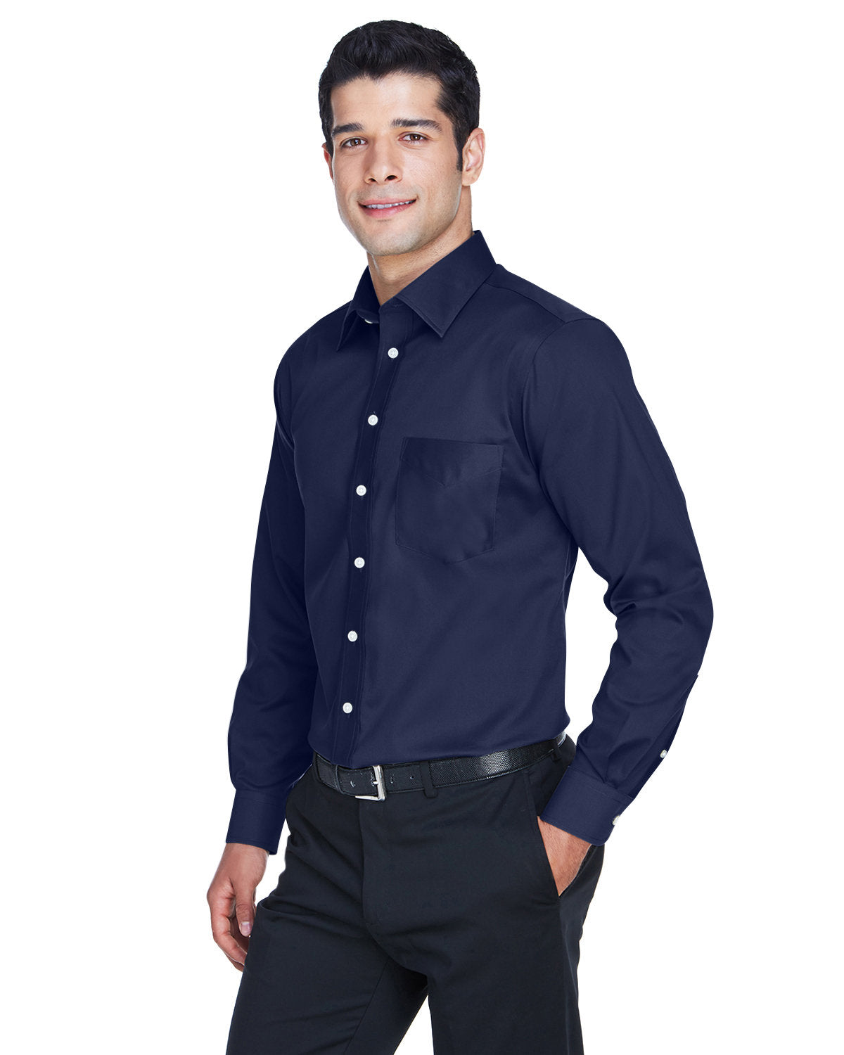 Devon & Jones Men's Crown Woven Collection™ Solid Stretch Twill Devon & Jones
