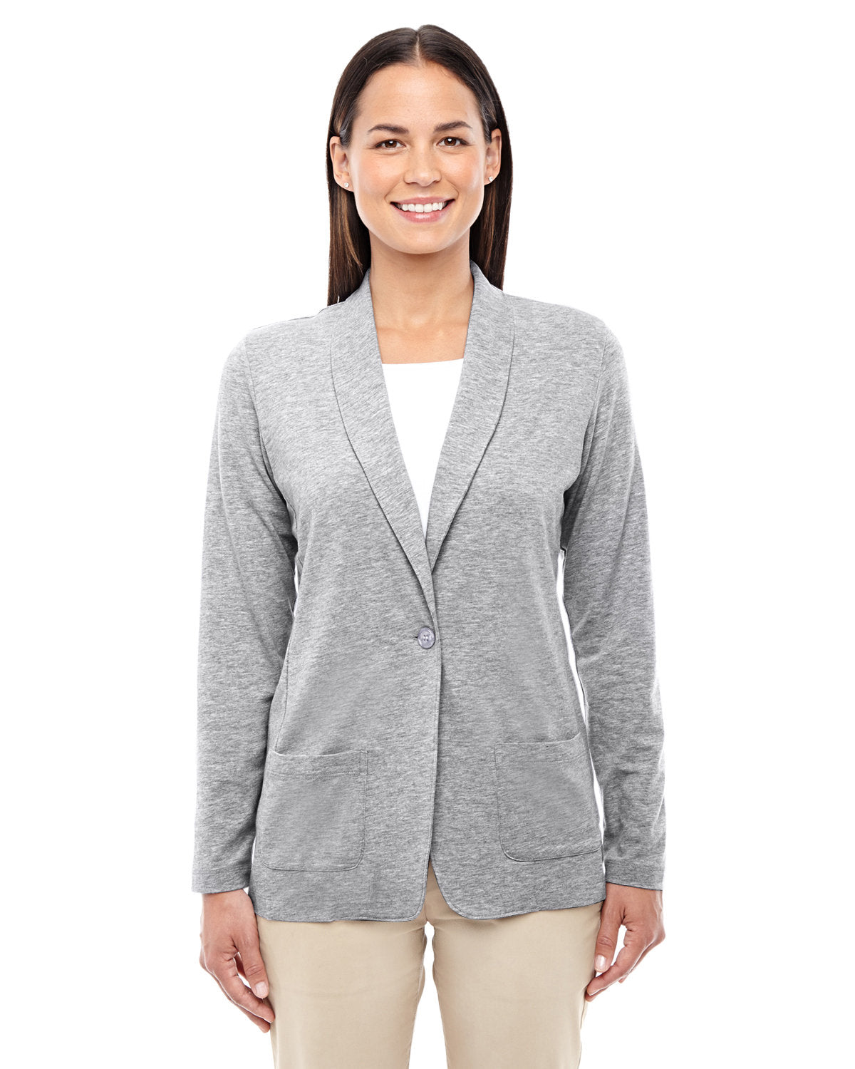 Devon & Jones Ladies' Perfect Fit™ Shawl Collar Cardigan Devon & Jones