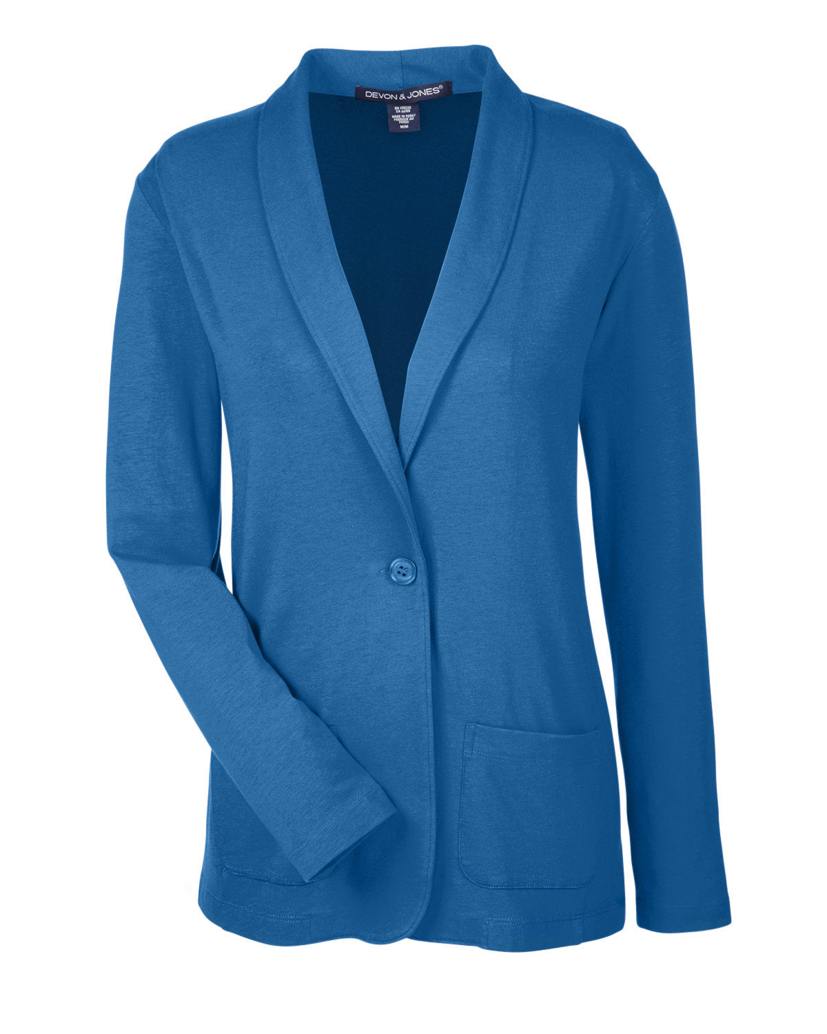 Devon & Jones Ladies' Perfect Fit™ Shawl Collar Cardigan Devon & Jones