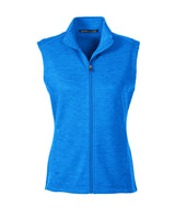 Devon & Jones Ladies' Newbury Mélange Fleece Vest Devon & Jones